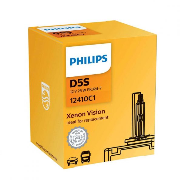 Ampoule xenon D5S Philips 25w 5500k