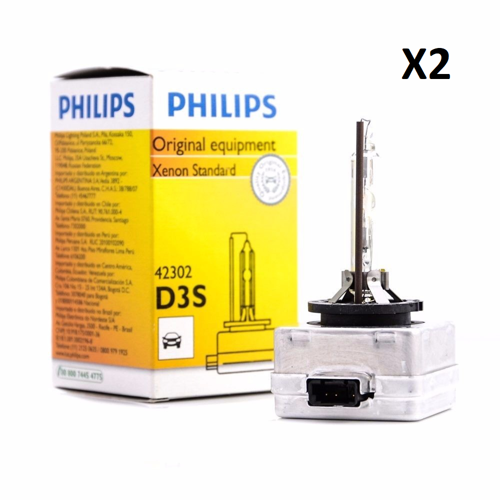 Ampoule xenon D2S 4300k Philips 35w - Montage possible